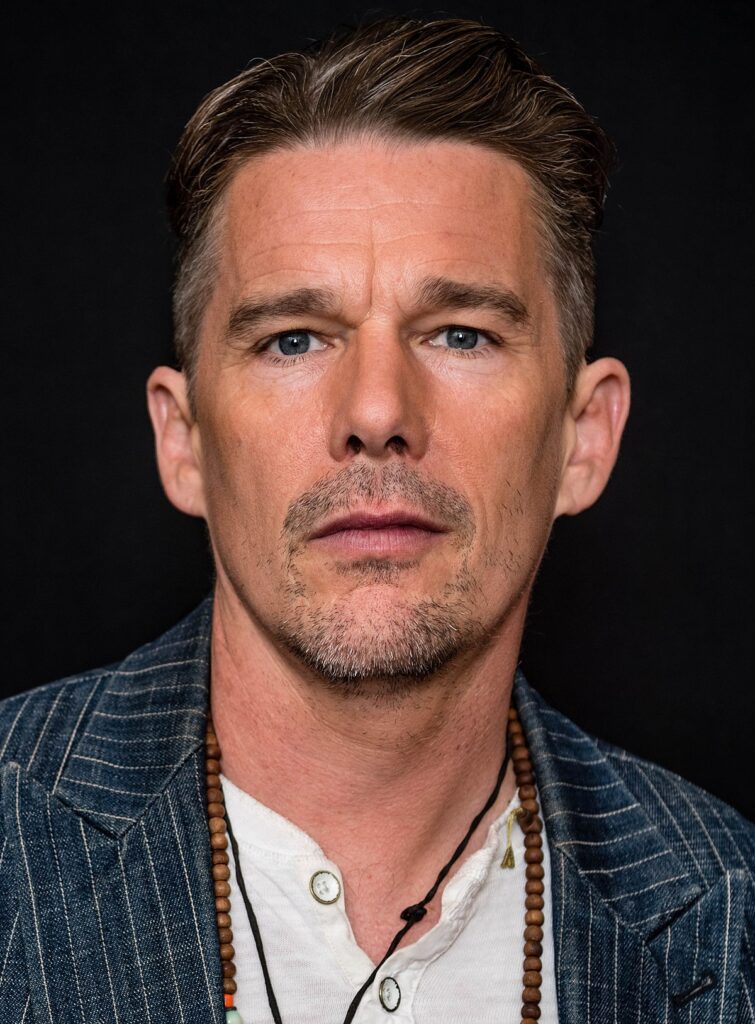 A portrait of Ethan Hawke