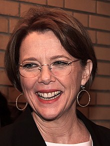 A picture of Annette Bening smiling