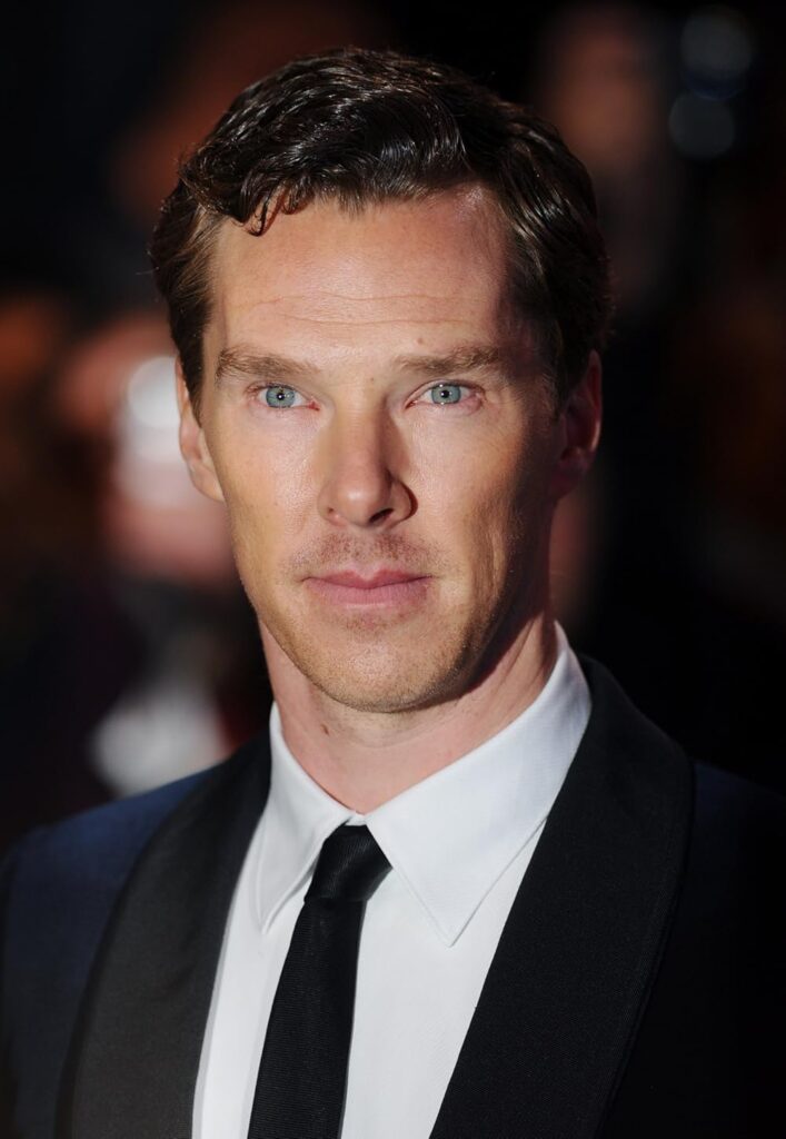 A portrait of Benedict Cumberbatch