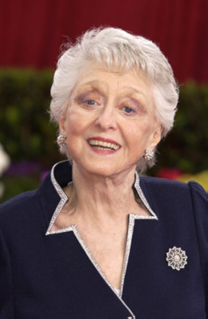 A picture of Celeste Holm smiling