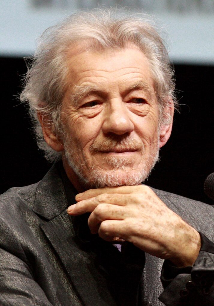 A picture of Ian McKellen